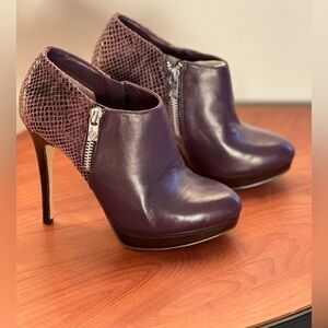 Michael Kors York booties size 5.5 dark slate (purple) brand new in box.